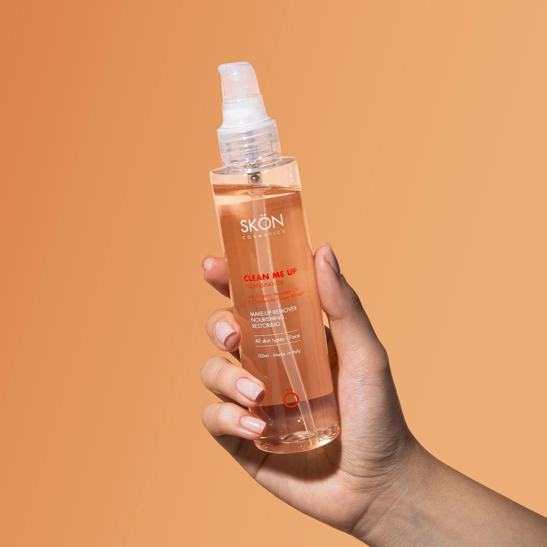 Olio detergente struccante