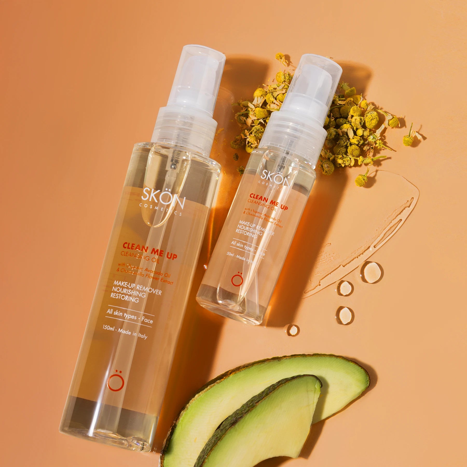 Olio detergente struccante