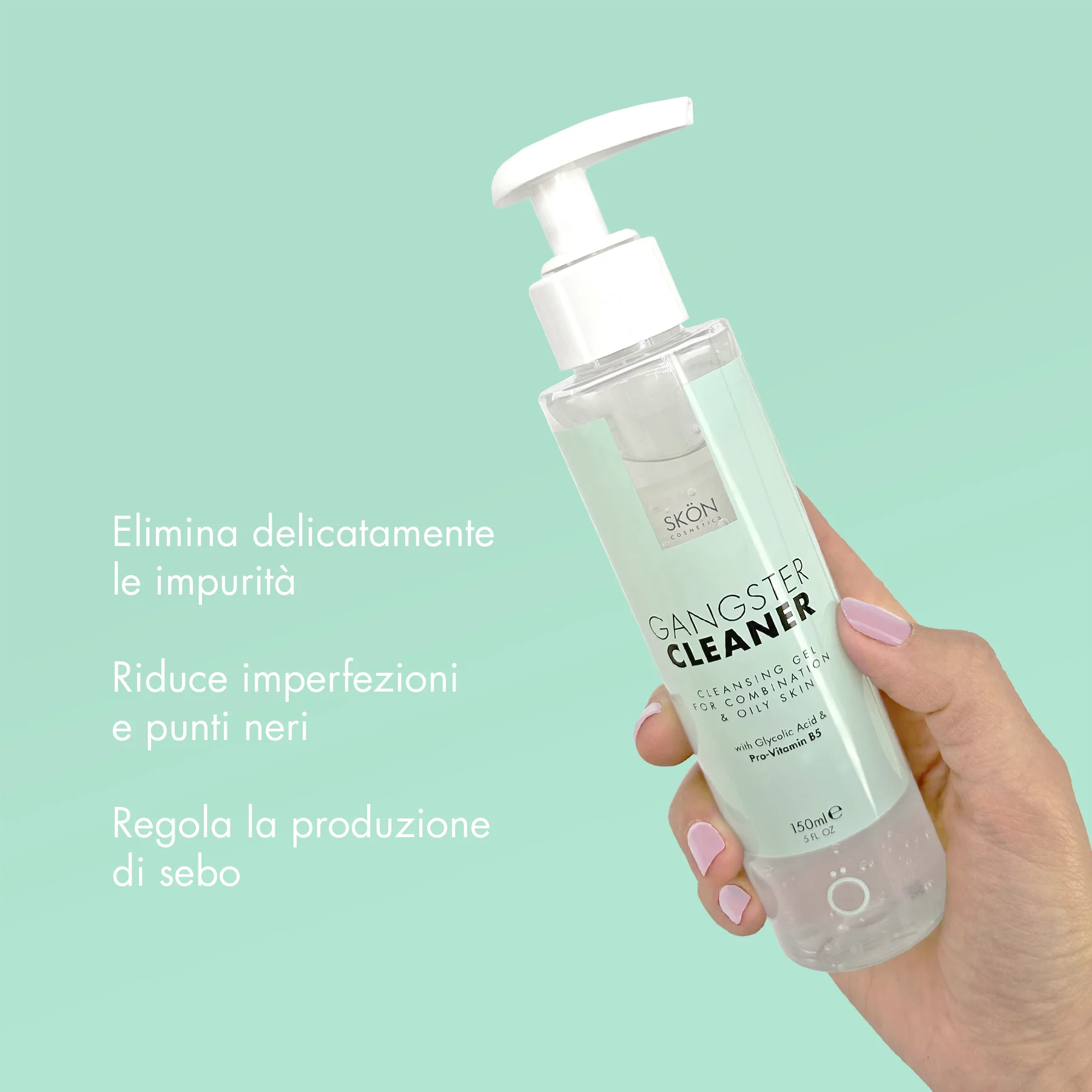 Gel detergente anti-imperfezioni