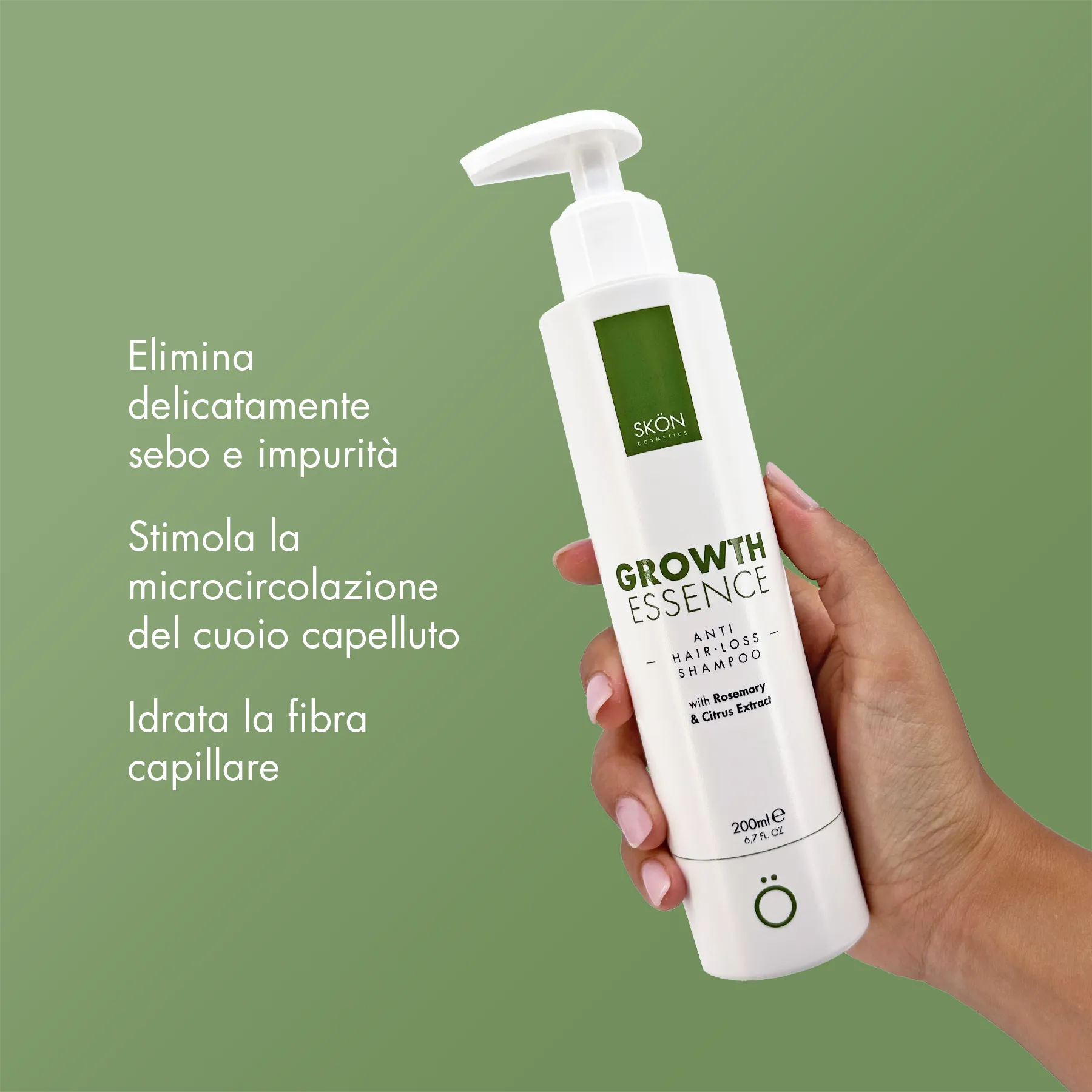 Shampoo rinforzante lenitivo