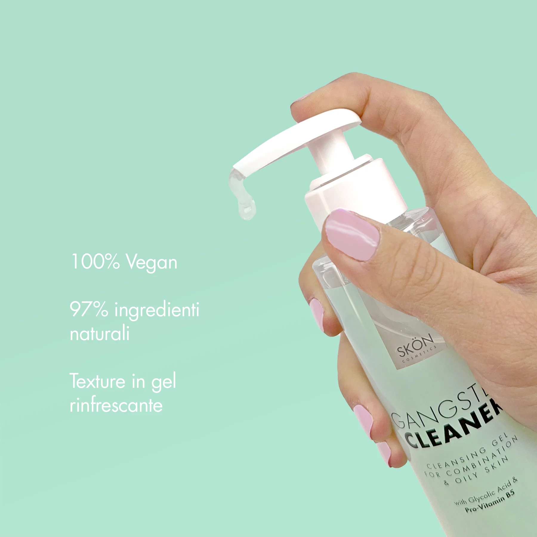 Gel detergente anti-imperfezioni