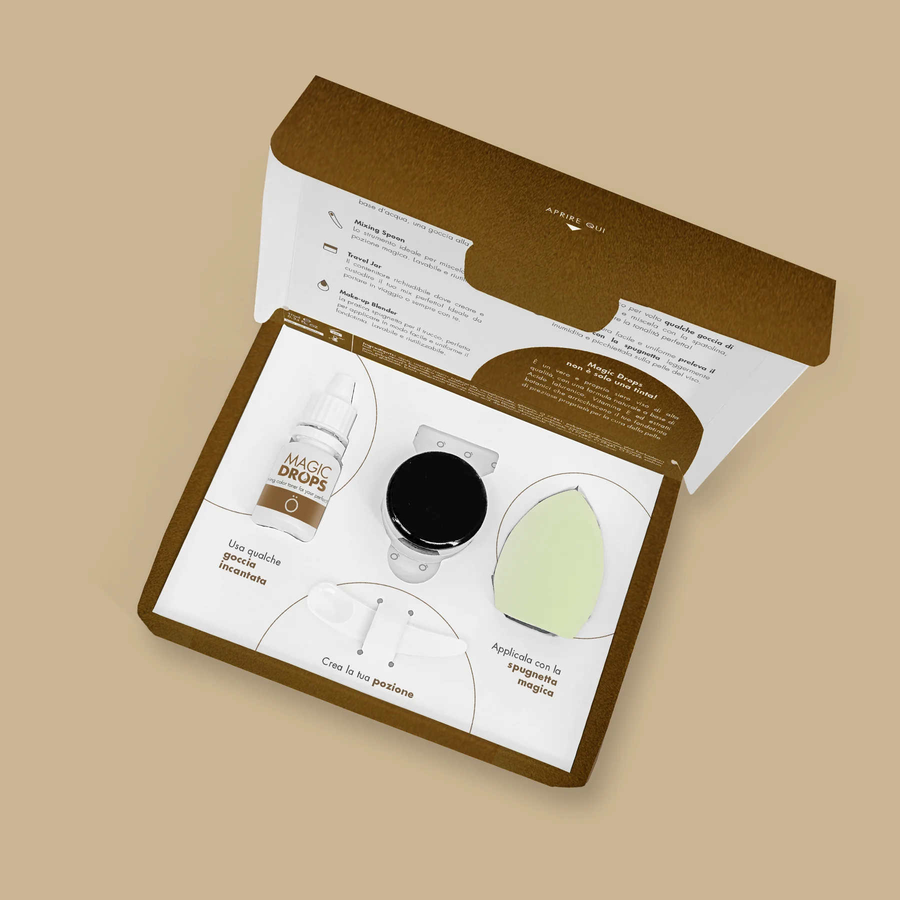 Siero tonalizzante per fondotinta