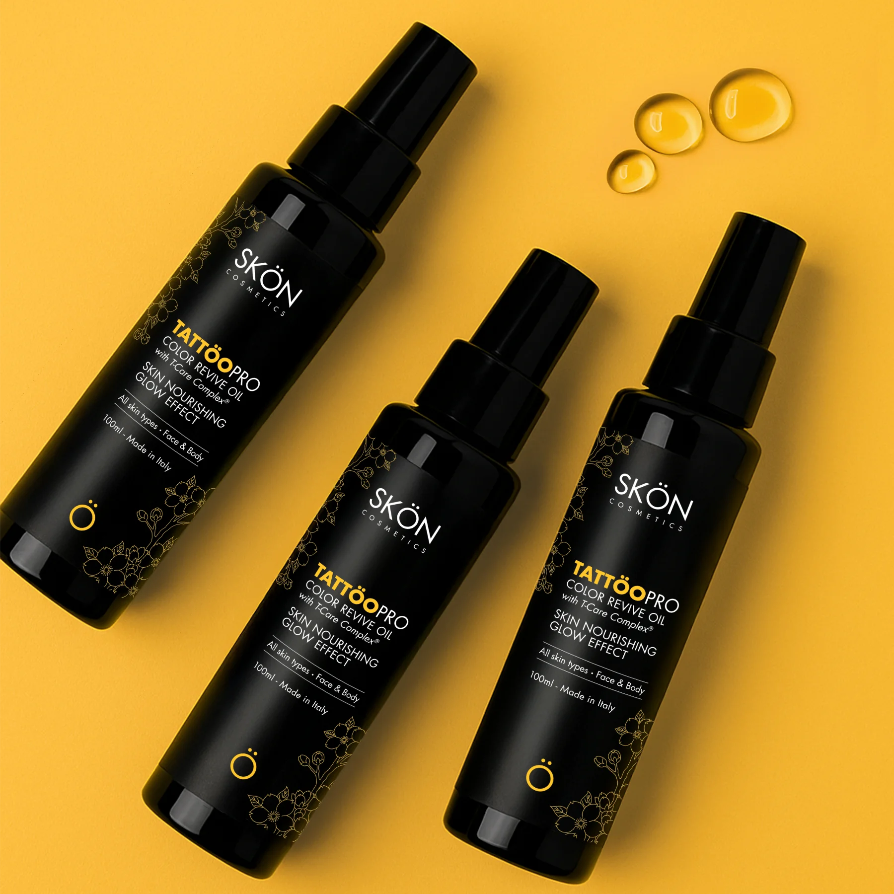 Olio nutriente ravvivante del colore