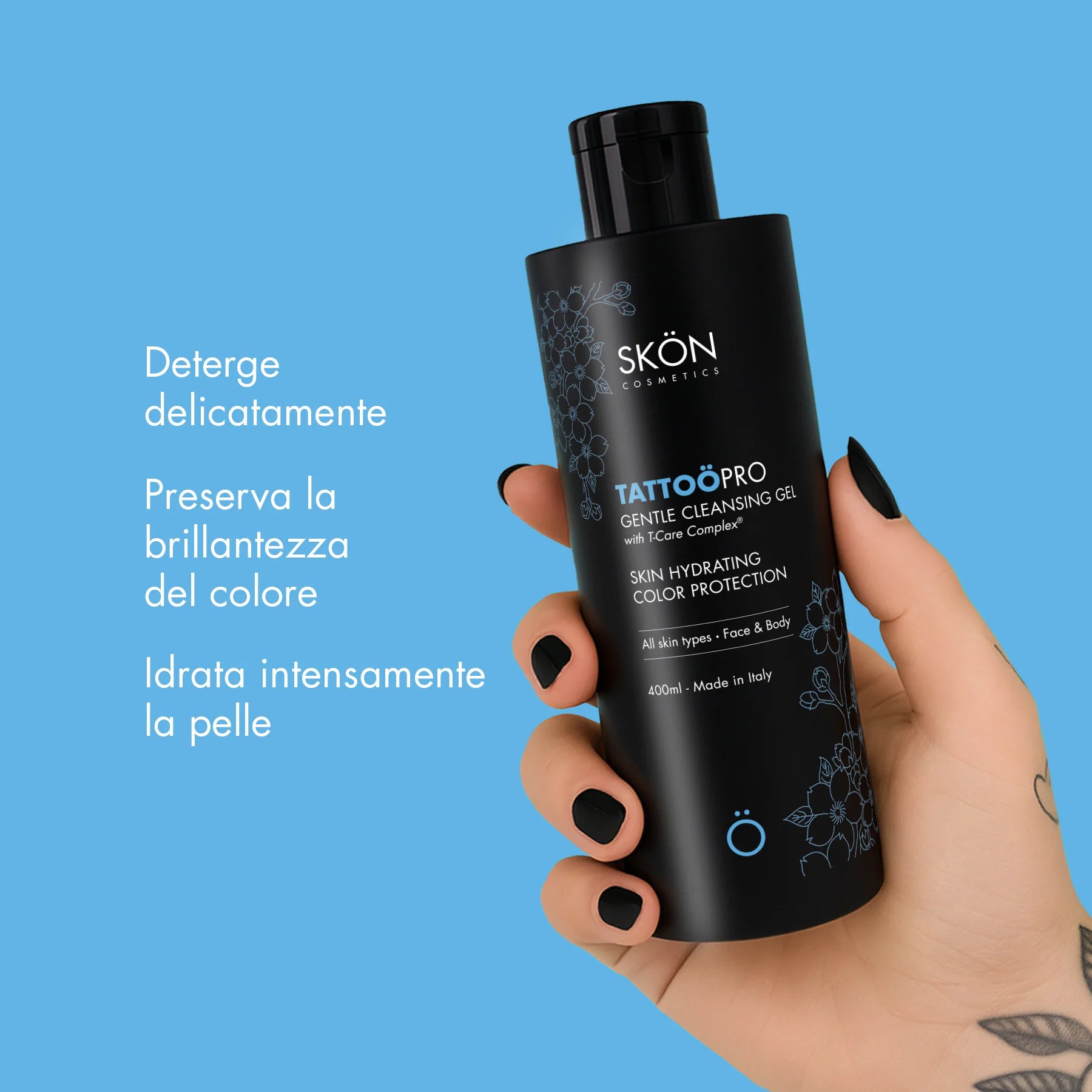 Gel detergente delicato