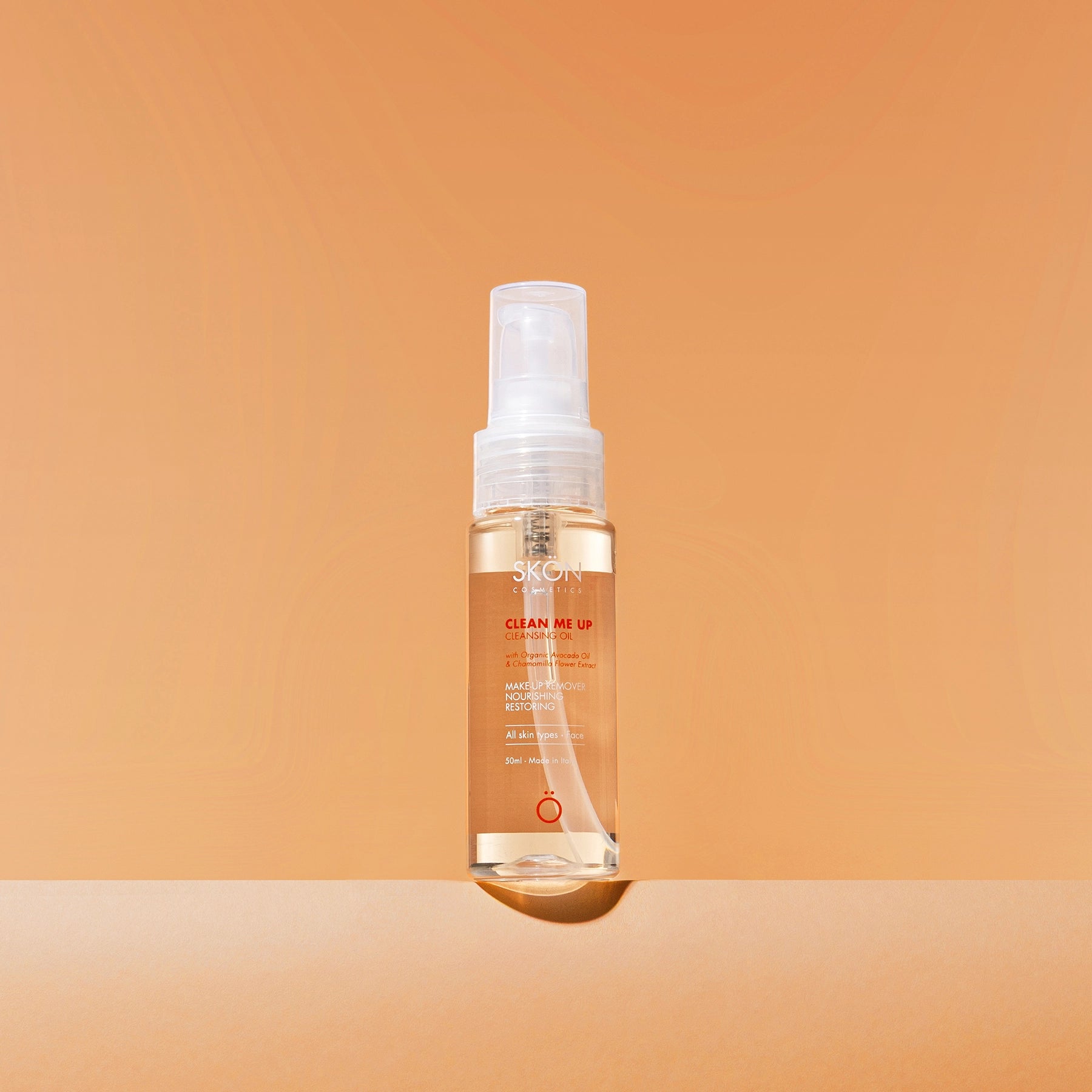 Olio detergente struccante