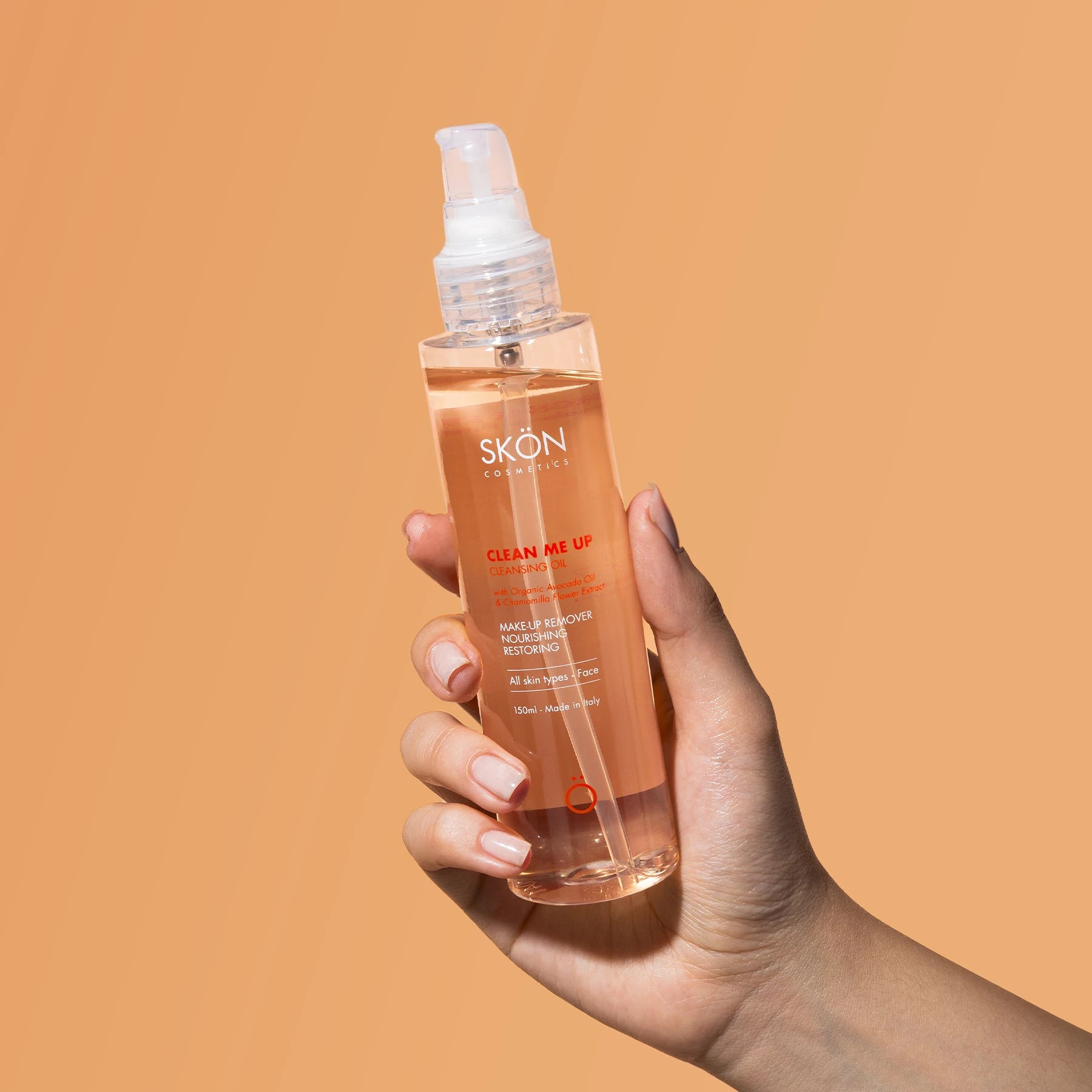 Olio detergente struccante