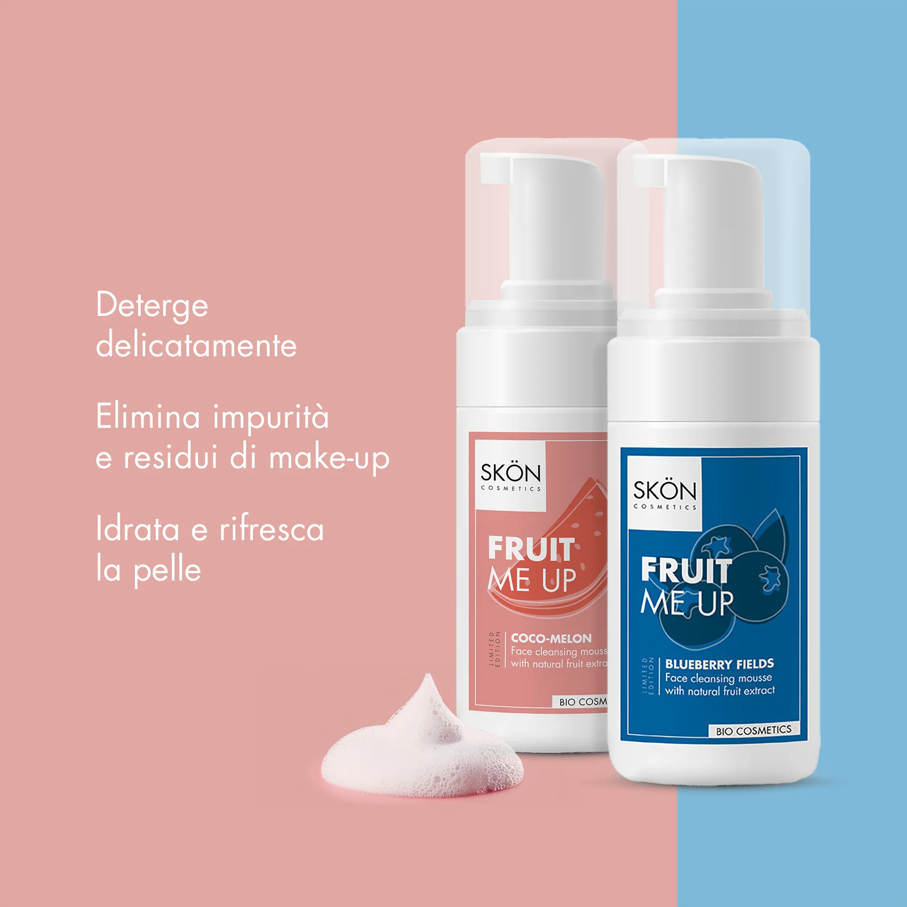 Mousse detergente