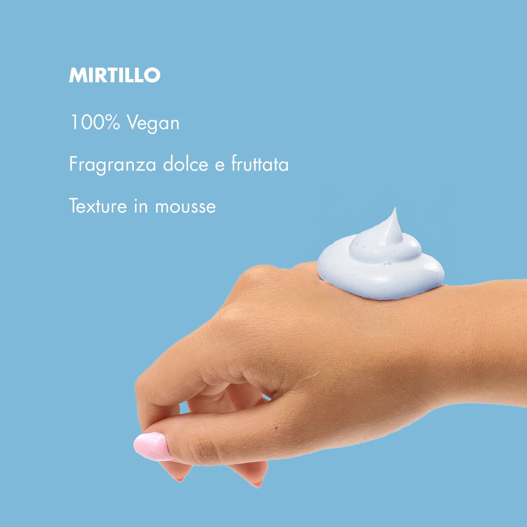 Mousse detergente