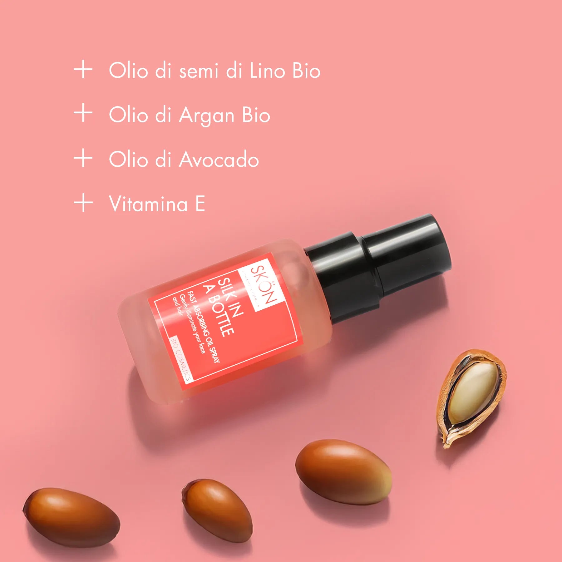 Olio pelle e capelli effetto seta