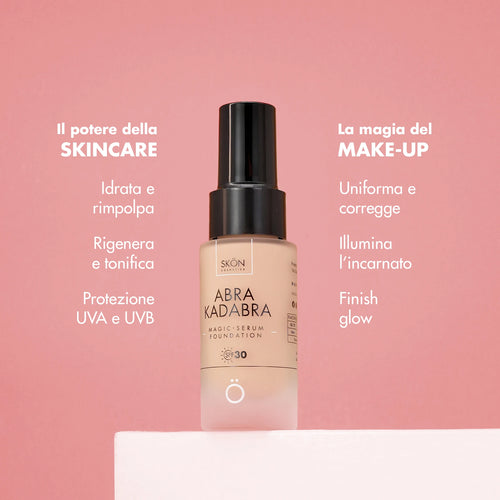 Siero fondotinta illuminante SPF30