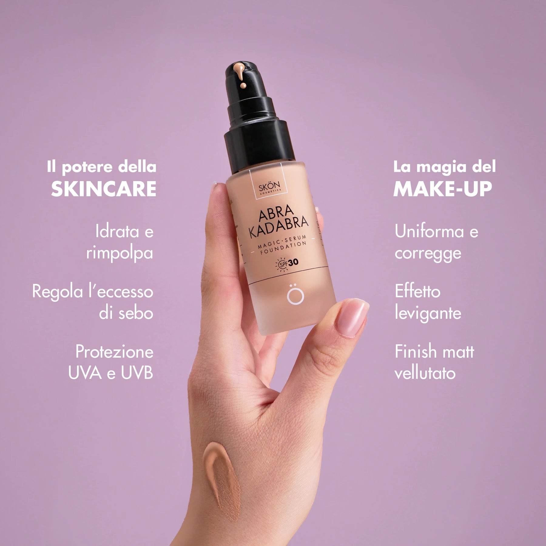 Siero fondotinta opacizzante SPF30
