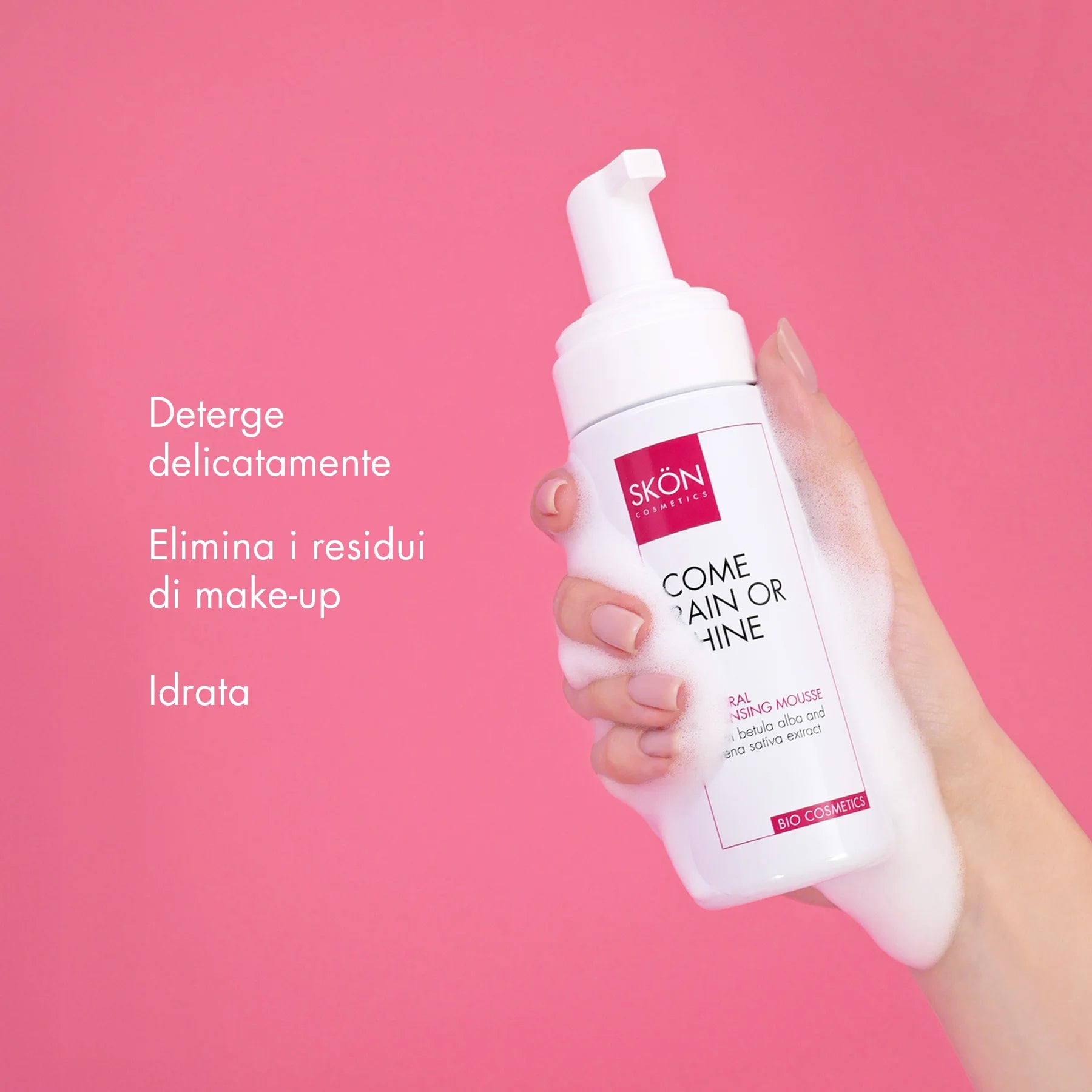 Mousse detergente