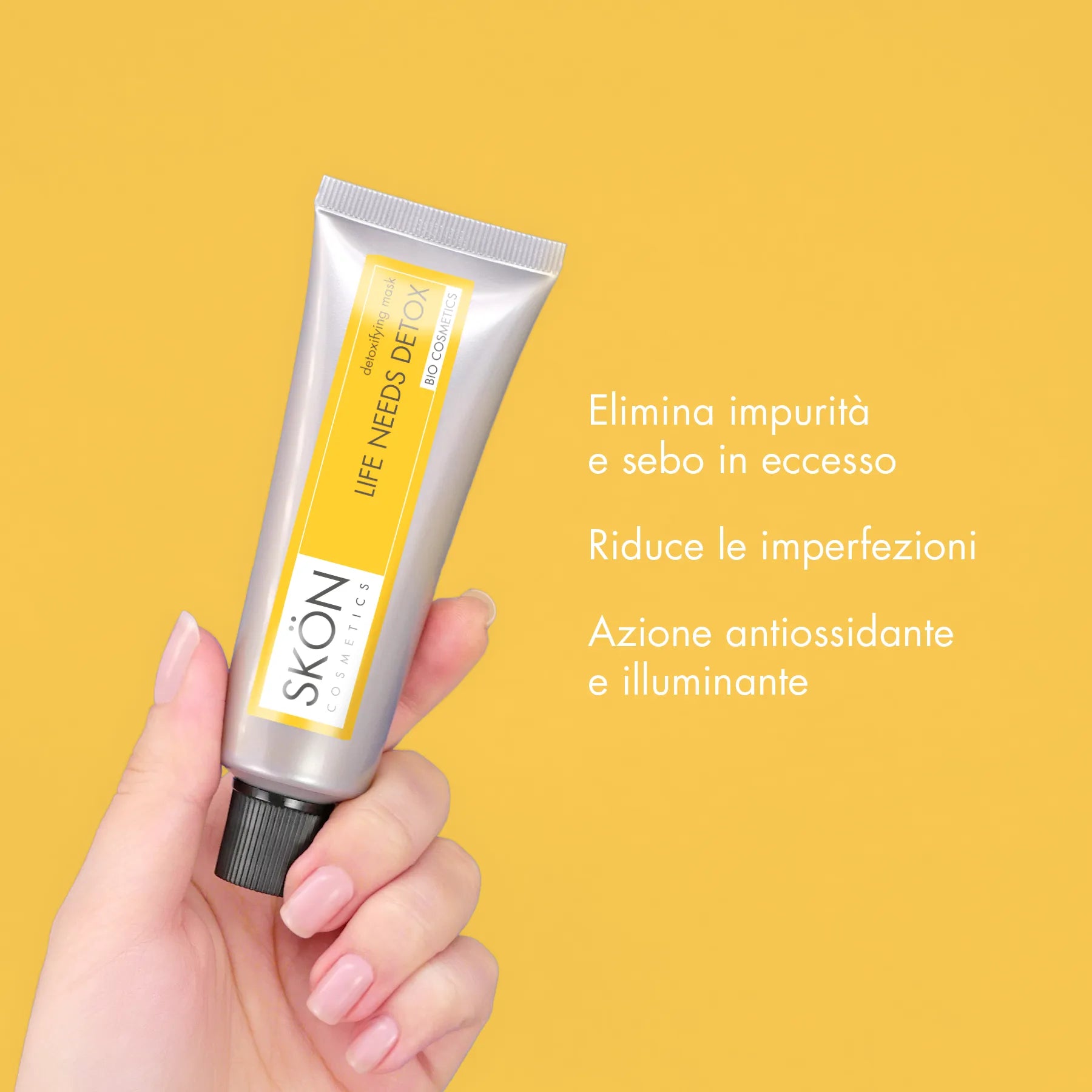 Maschera purificante