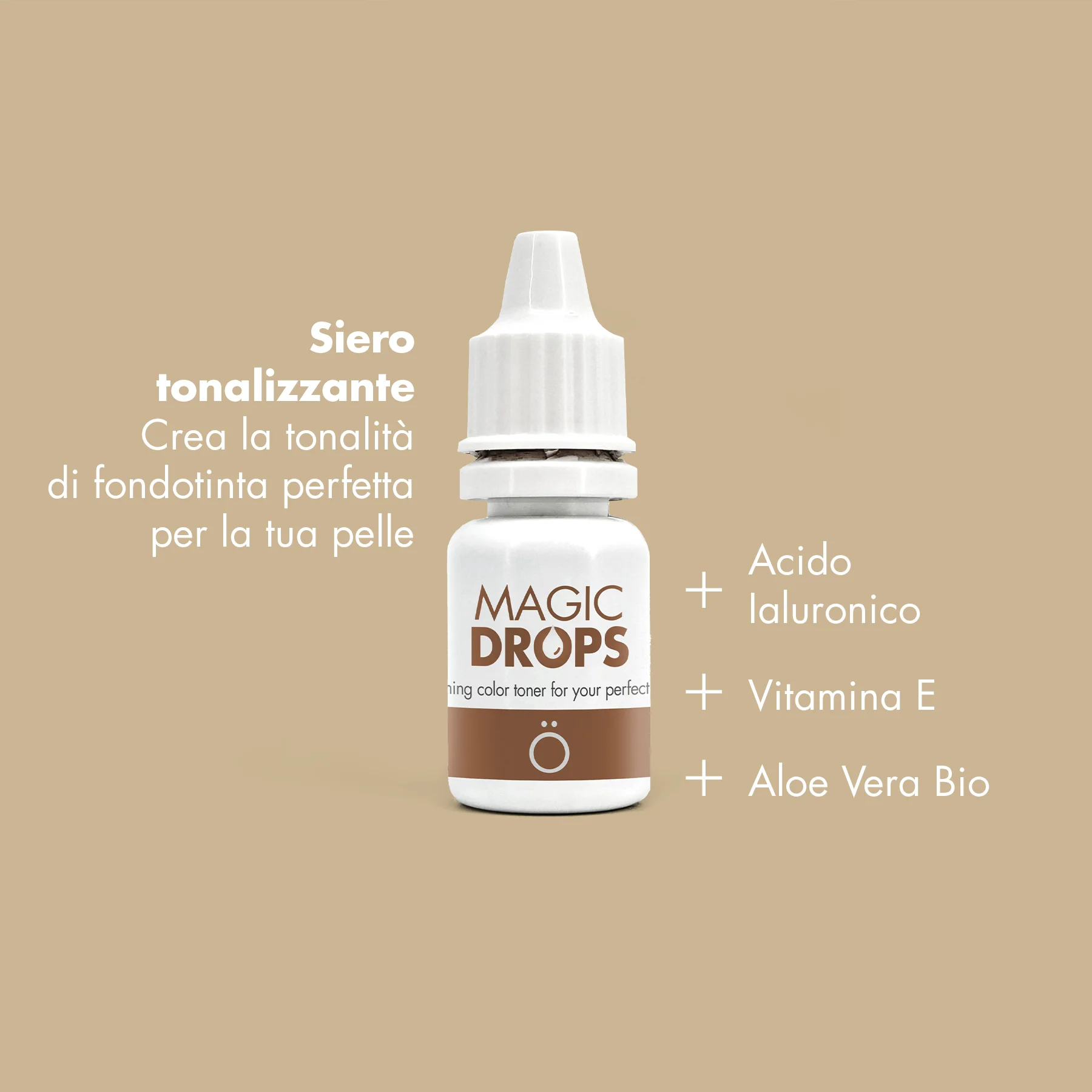 Siero tonalizzante per fondotinta