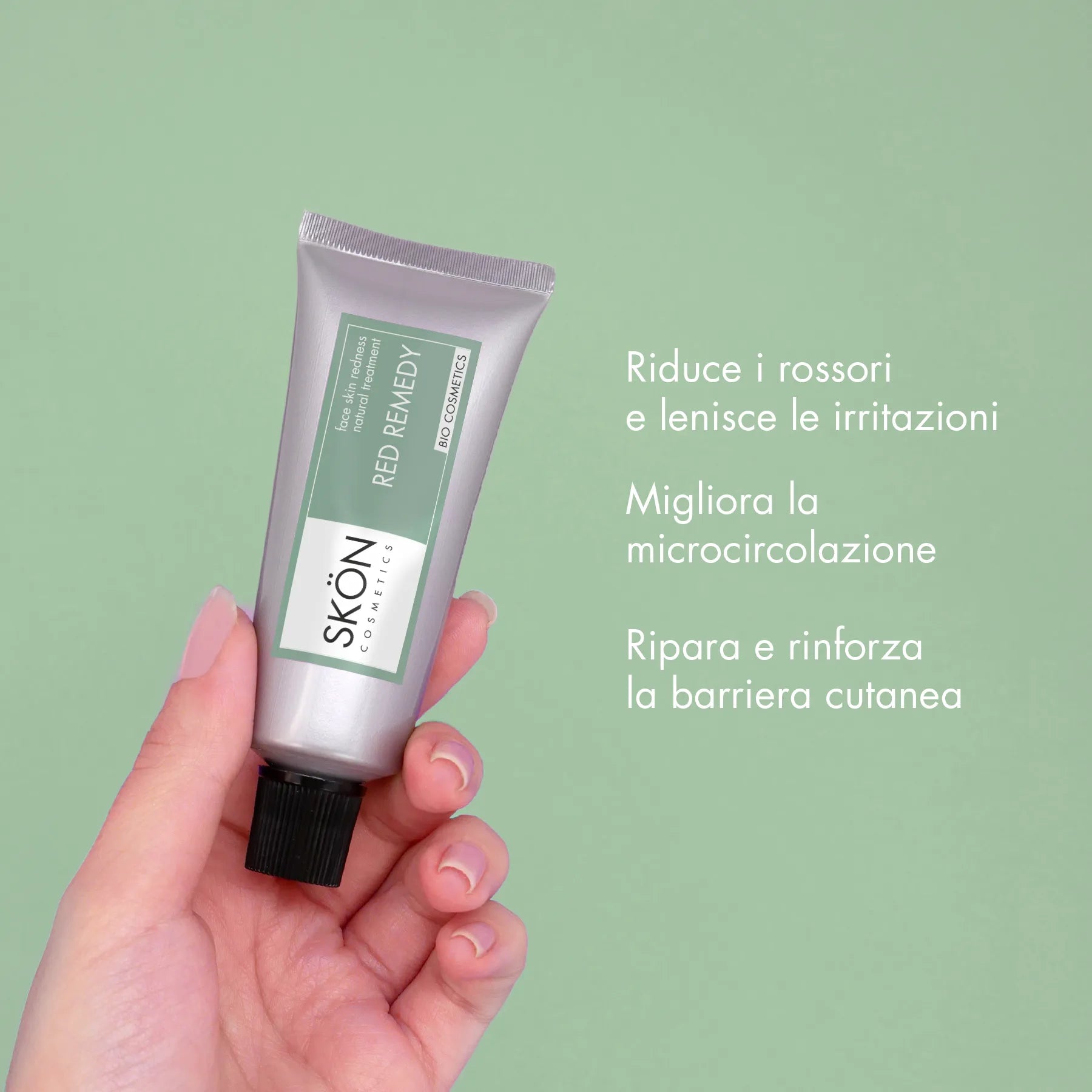 Crema lenitiva anti-rossore