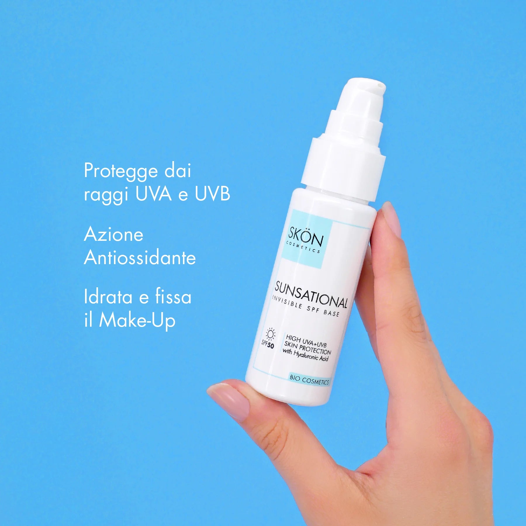 Fluido idratante con SPF