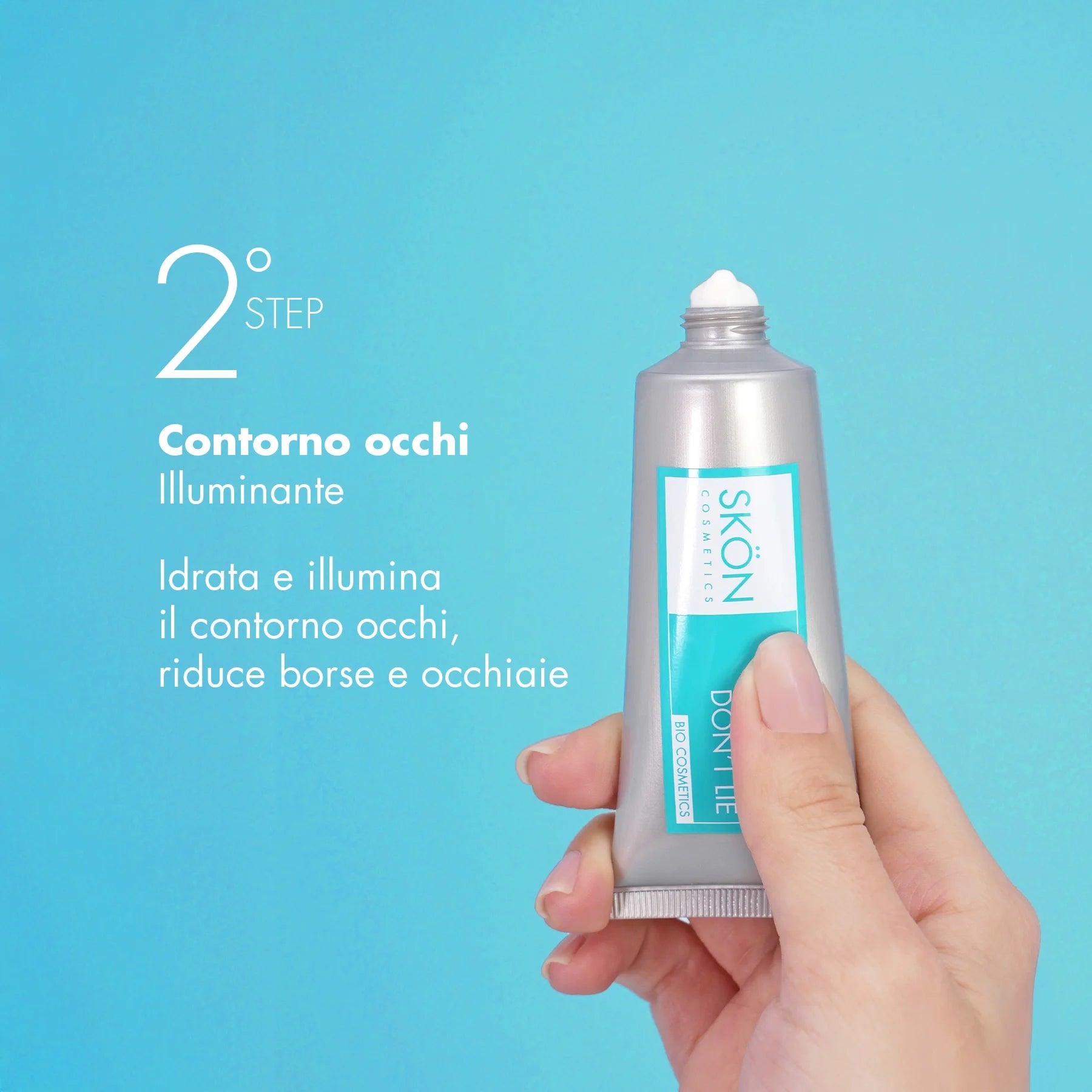 Routine contorno occhi illuminante