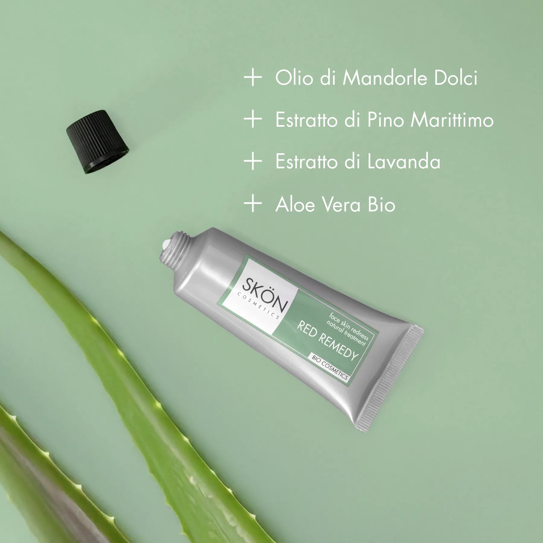 Crema lenitiva anti-rossore