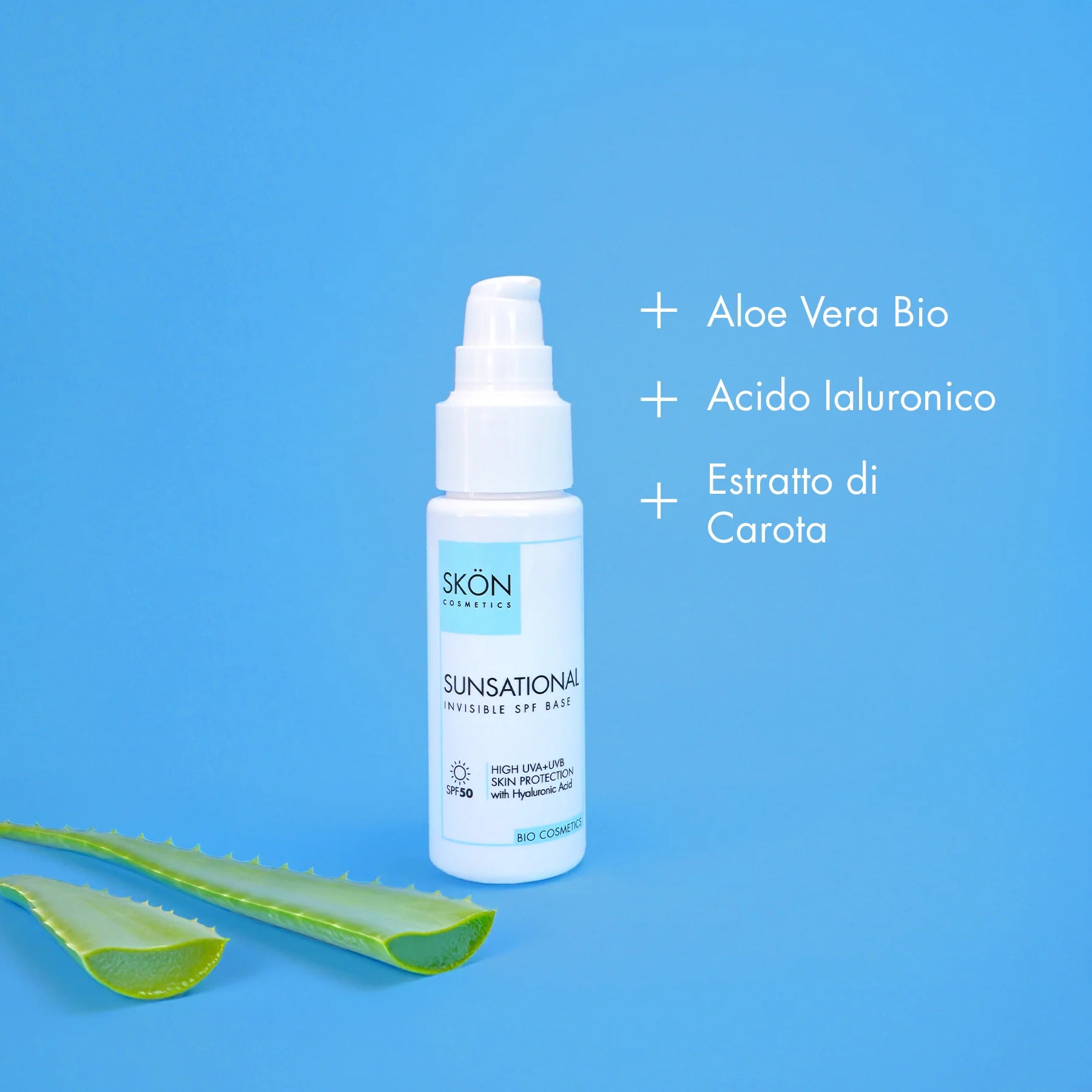 Fluido idratante con SPF