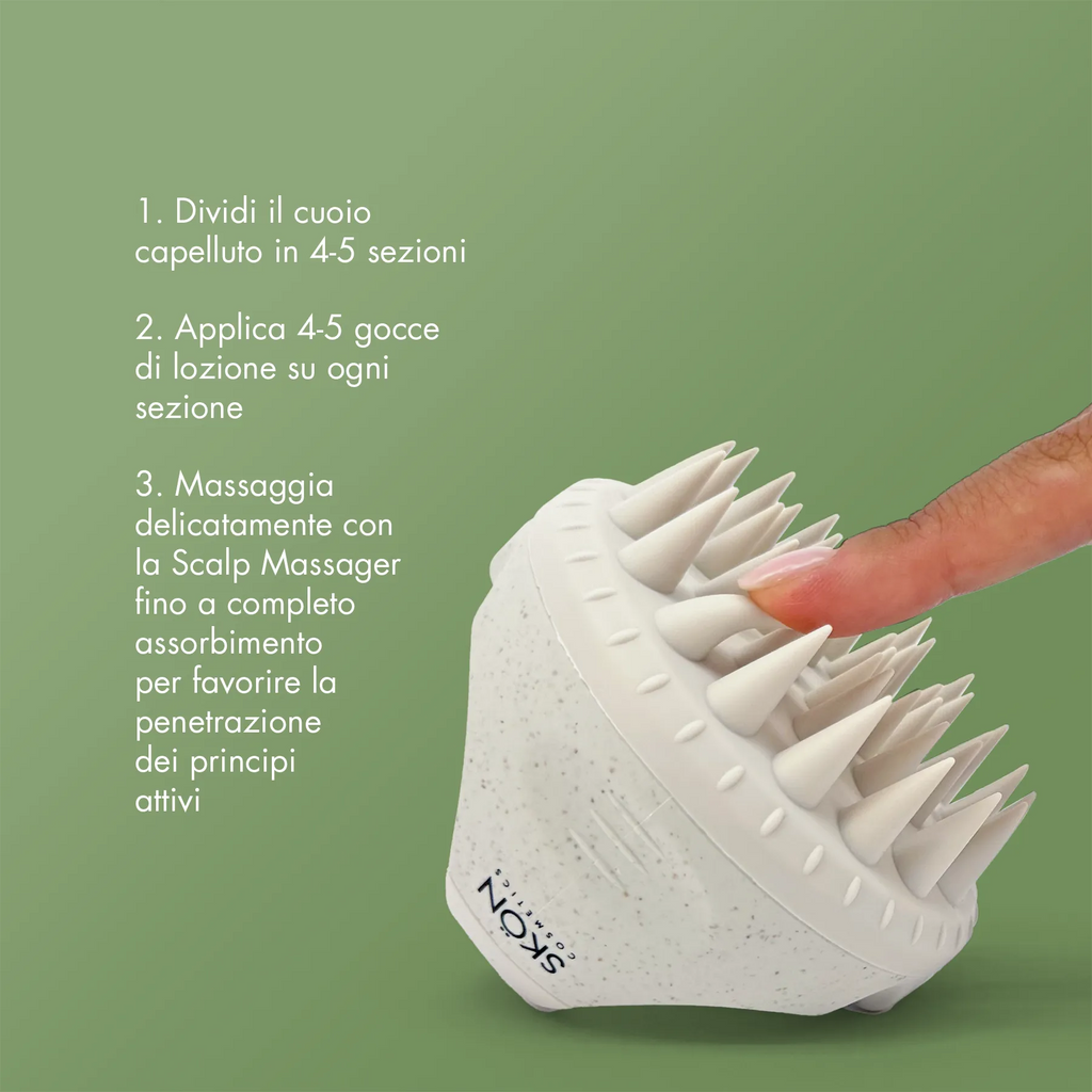 Routine rinforzante cuoio capelluto