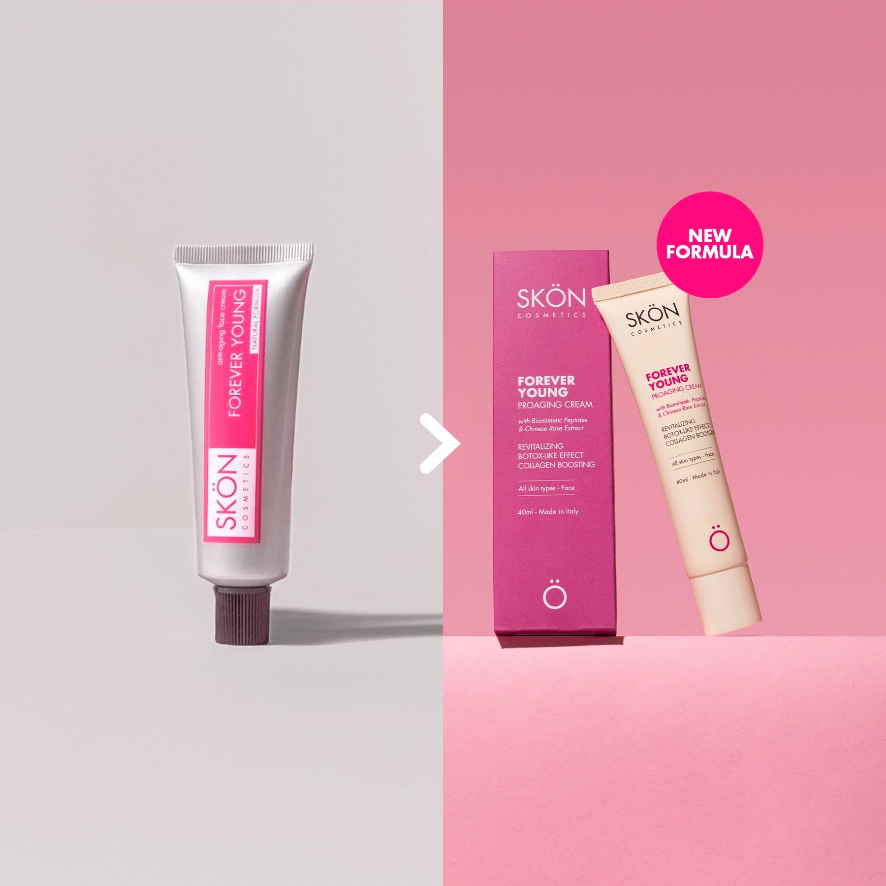 Crema antirughe levigante rimpolpante