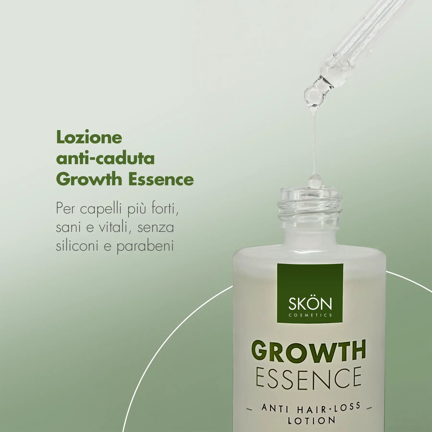 Lozione Anti-Caduta Growth Essence + Scalp Massager