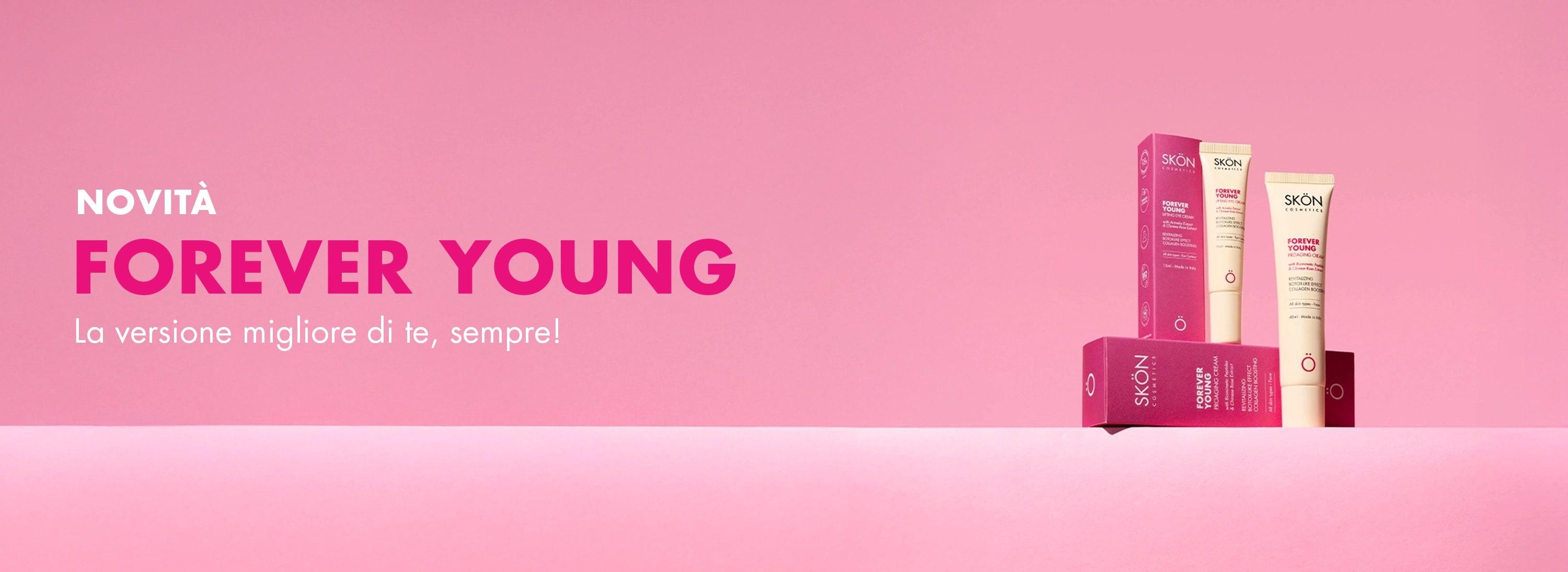 • Forever Young promo banner