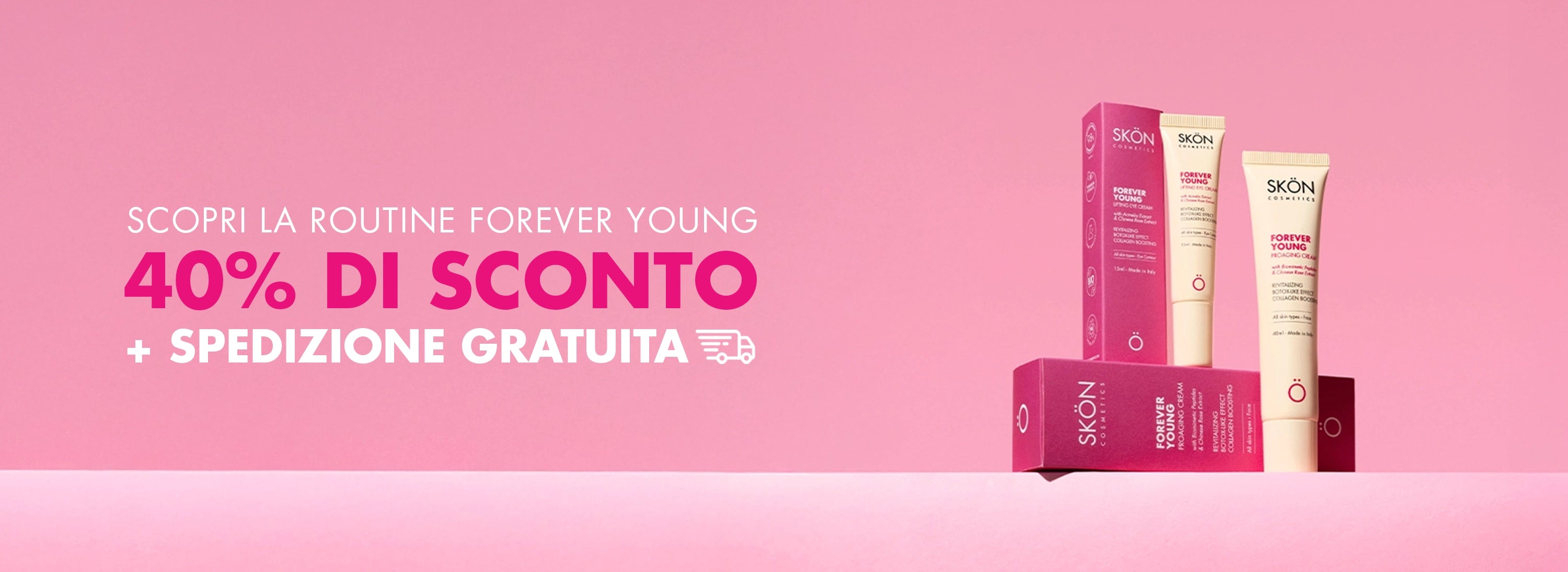 • Forever Young promo banner