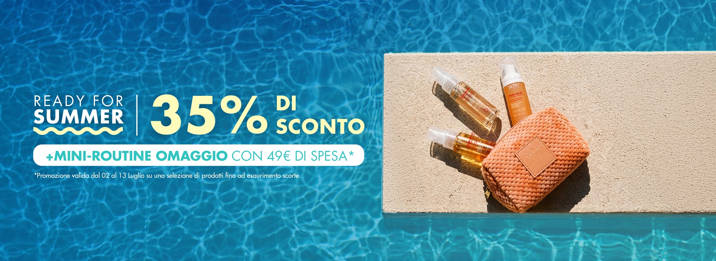 • READY FOR SUMMER promo banner