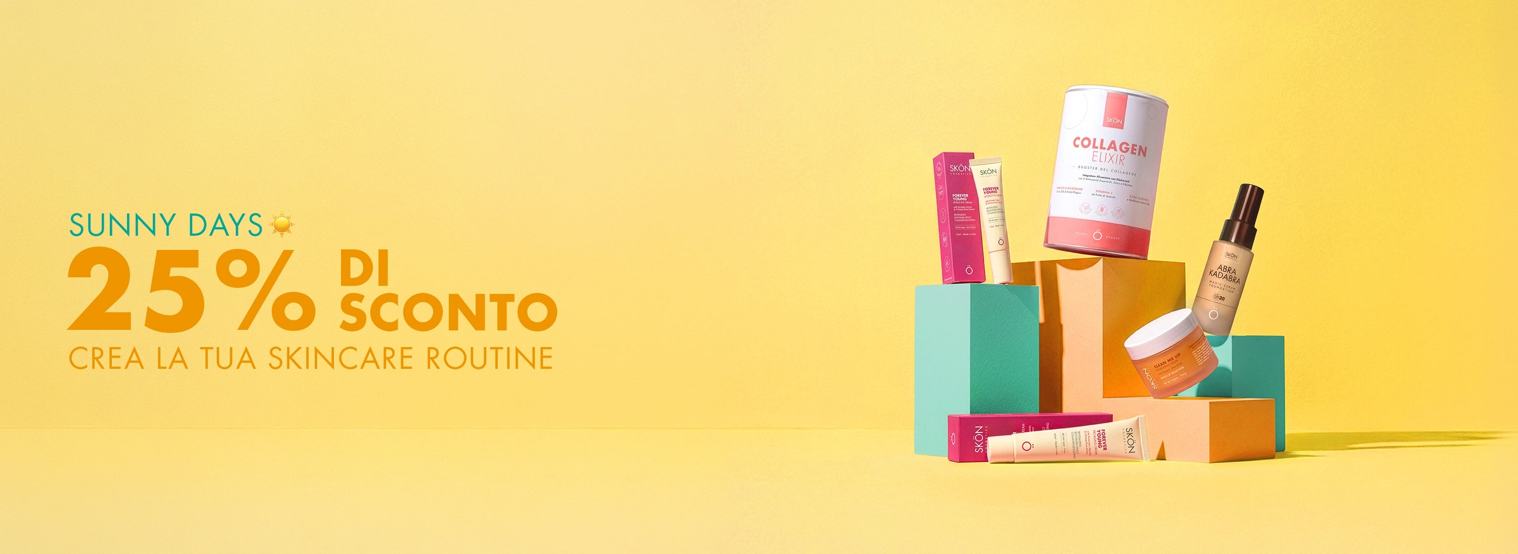 • SUNNY DAYS! promo banner