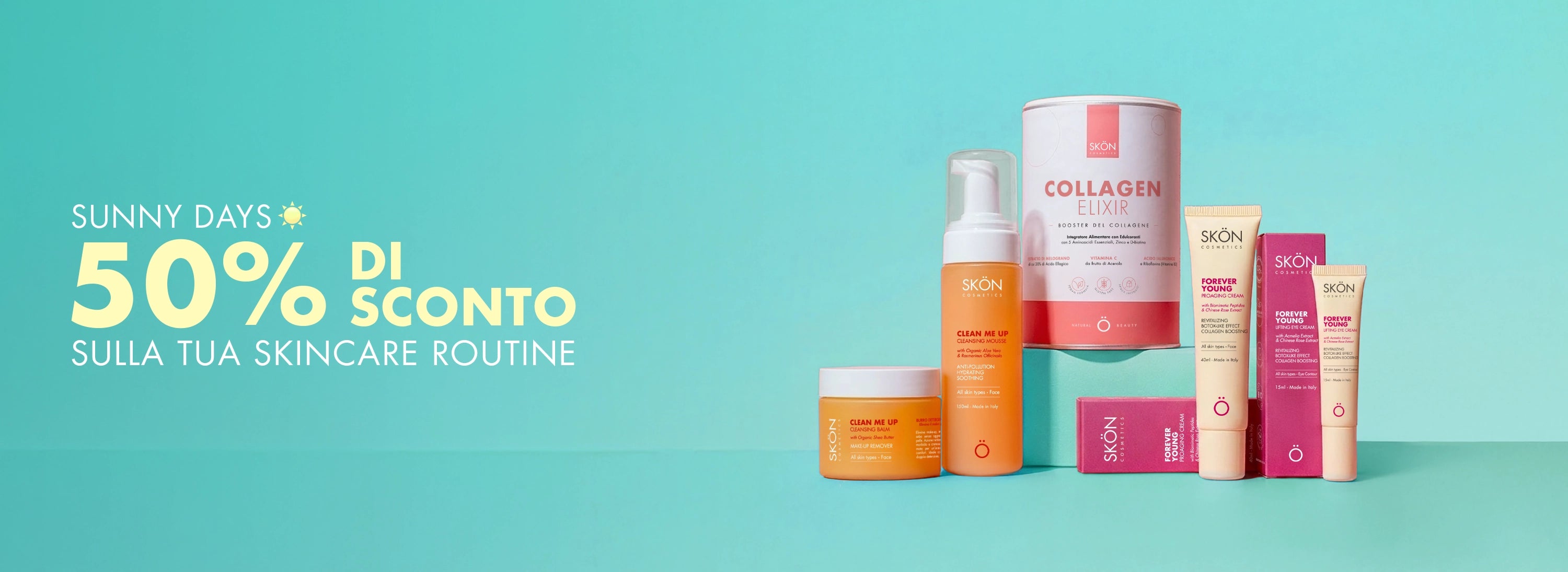 • SUNNY DAYS promo banner