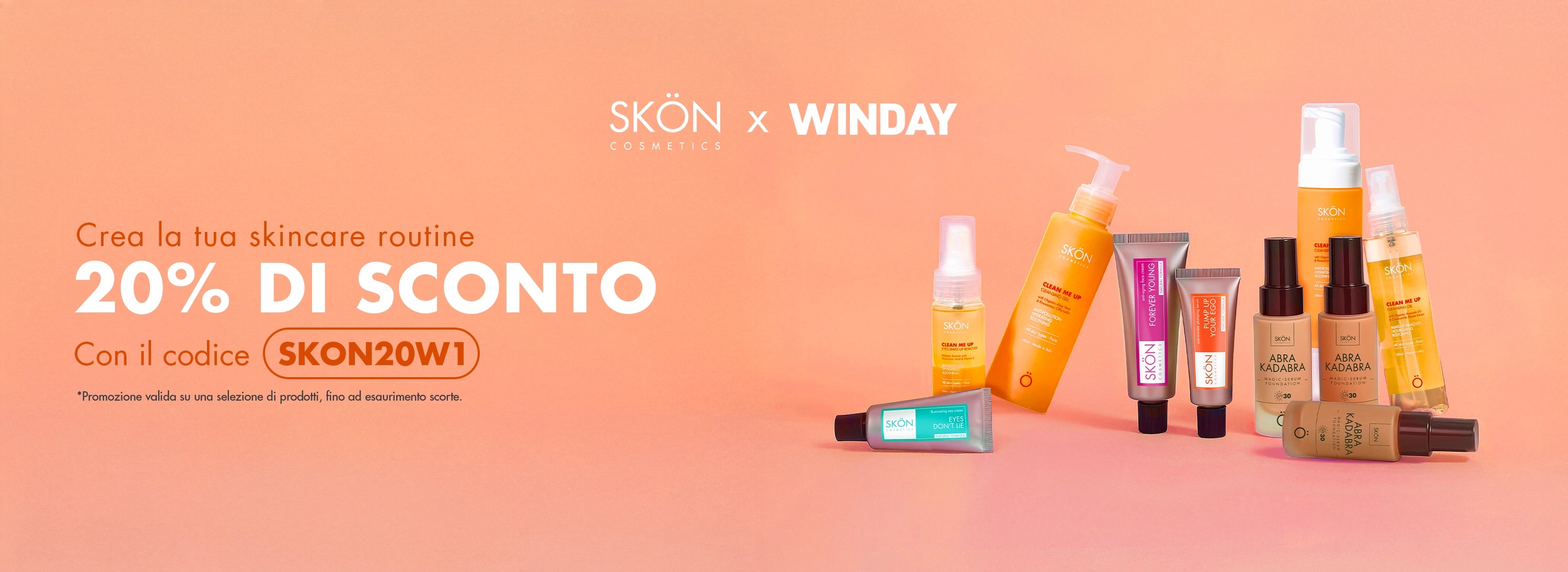 Skön x WINDTRE Luckydays promo banner